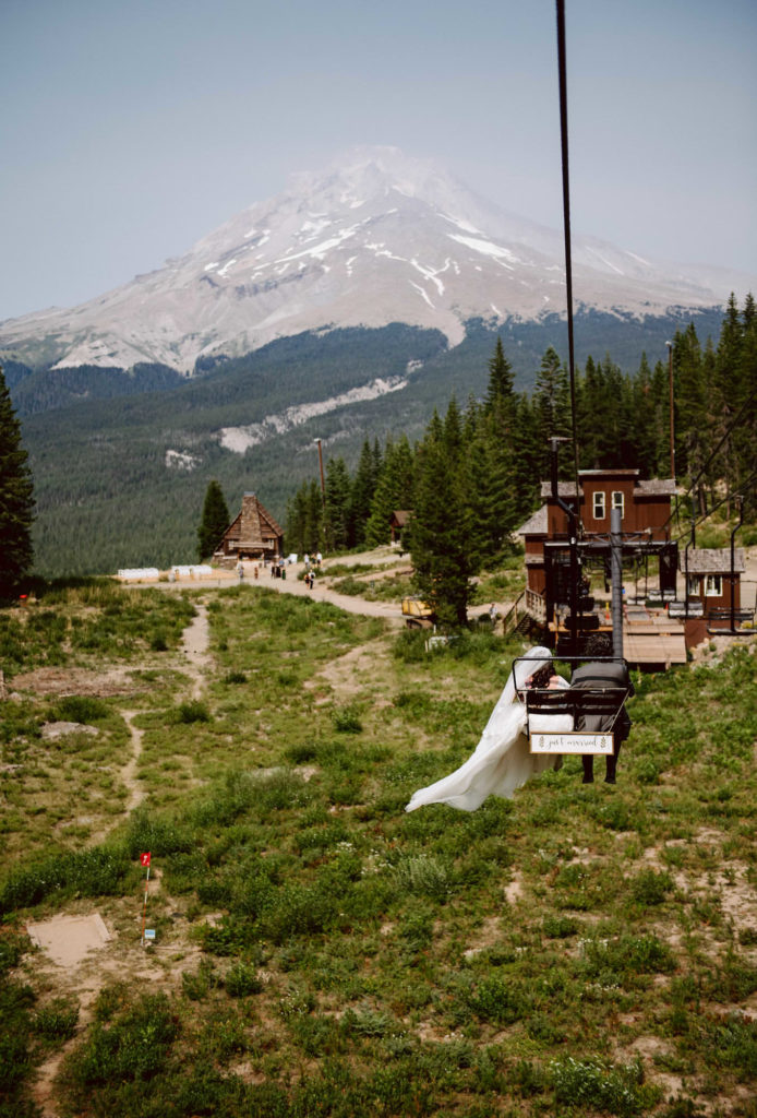 You can ride a ski lift on your elopement day