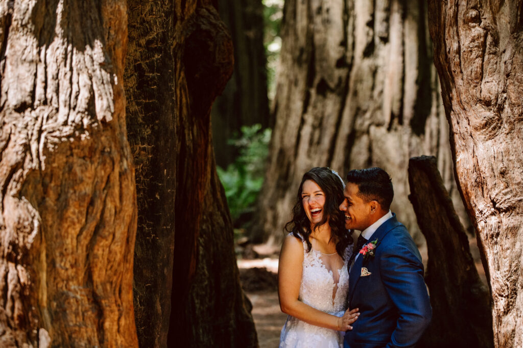 Both California and Oregon have redwood tree forests where you can elope.