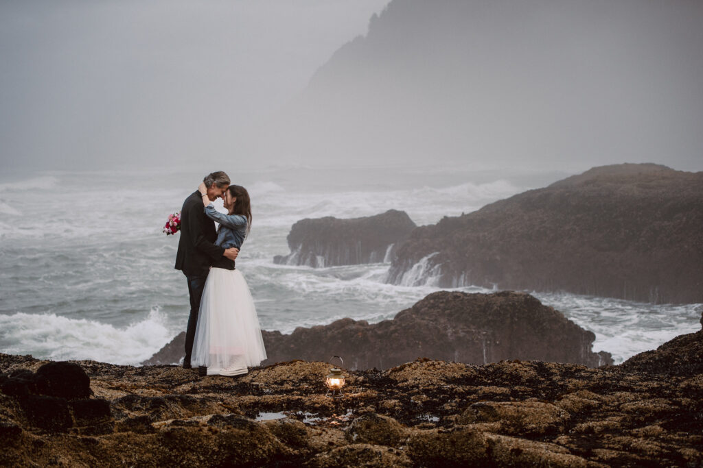 The Oregon Coast is a versatile and beautiful location for an adventure elopement.