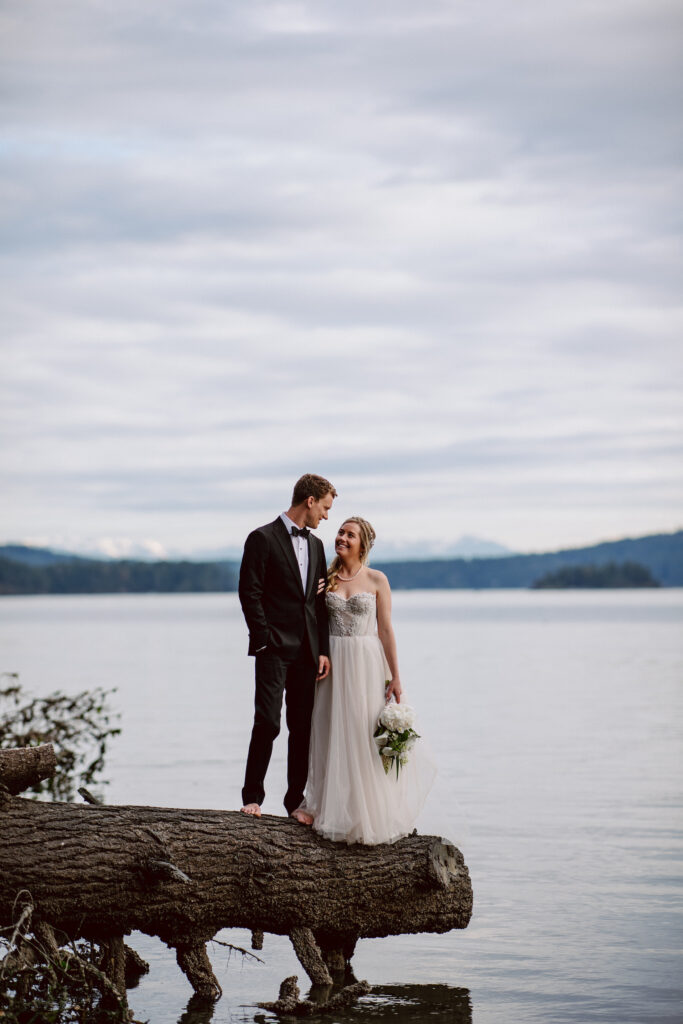 The San Juan Islands of Washington are a unique and beautiful backdrop for an elopement.